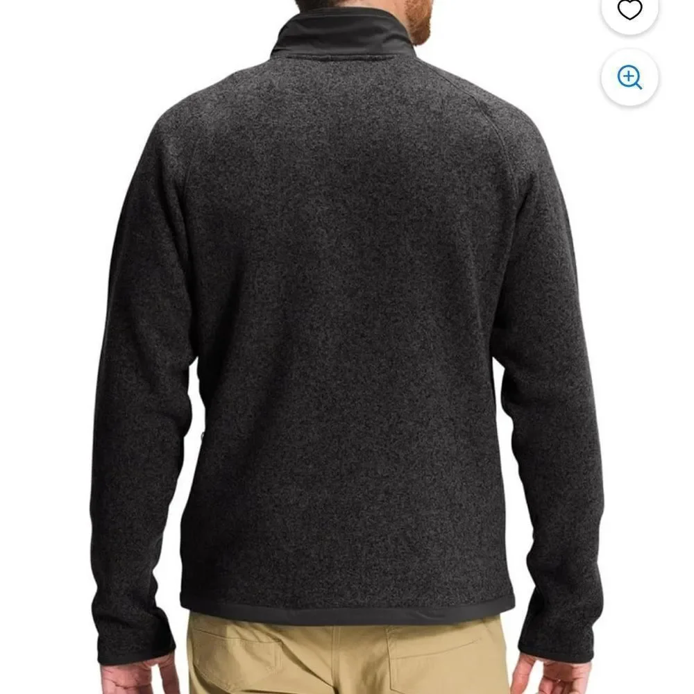The North Face Gordon Lyons Fleece Full Zip Jacket Heather Black